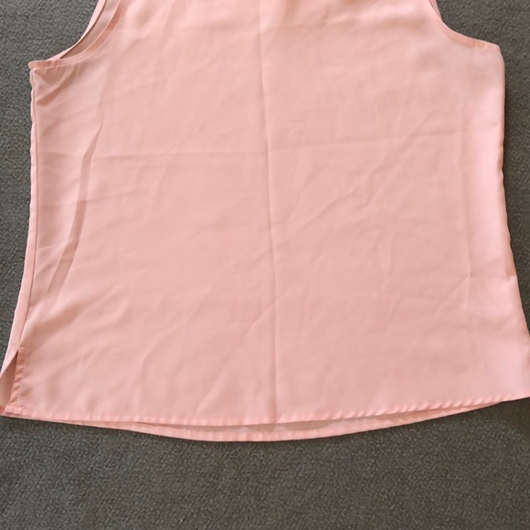 Notations pale pink sleeveless top size small - Picture 3 of 6